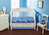 Everyday Kids 2 Pack Fitted Boys Crib Sheet, 100% Soft Breathable Microfiber Baby Sheet, Fits Standard Size Crib Mattress 28in x 52in, Nursery Sheet - Space/White